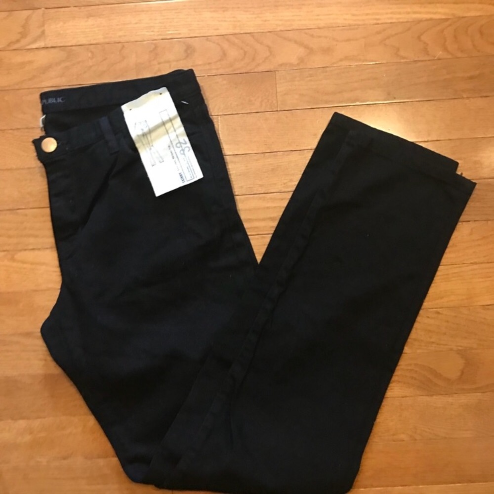 NWT Banana Republic Black Pants Size 32